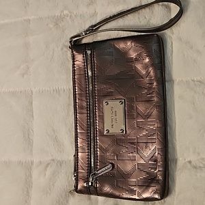 Michael Kors Metalic Convertible Wristlet